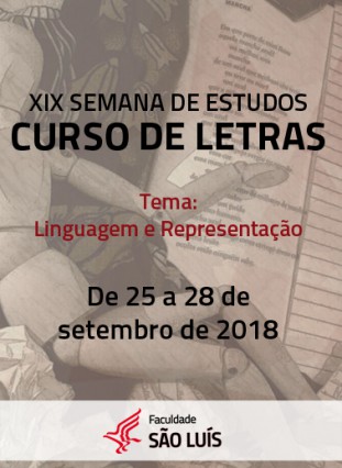 XIX SEMANA DE ESTUDOS - CURSO DE LETRAS