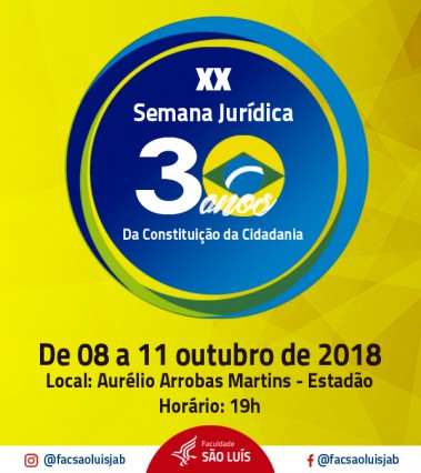 XX Semana Jurídica