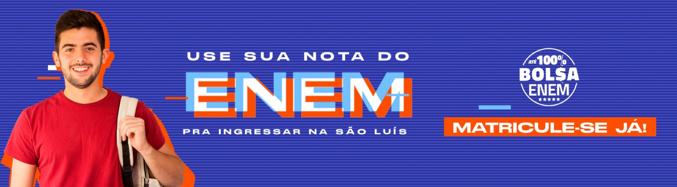 Matricule-se com a nota do Enem
