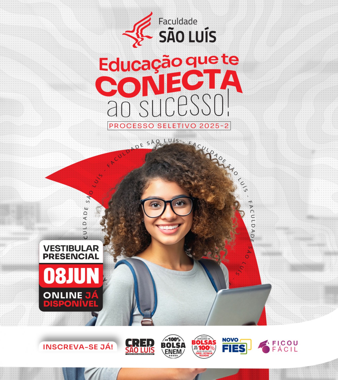 Processo seletivo presencial e online 2025-2