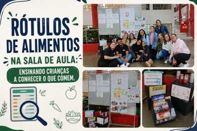 Rótulos de Alimentos na Sala de Aula: Ensinando Crianças a Conhecer o que Comem
