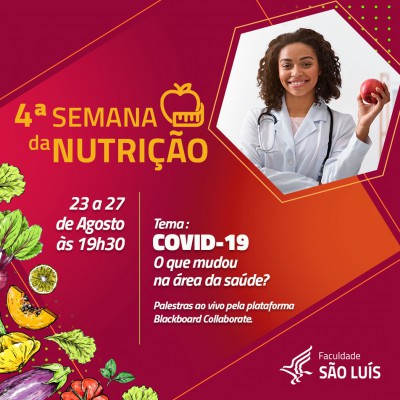 4ª Semana de Estudos do Curso de Nutrição