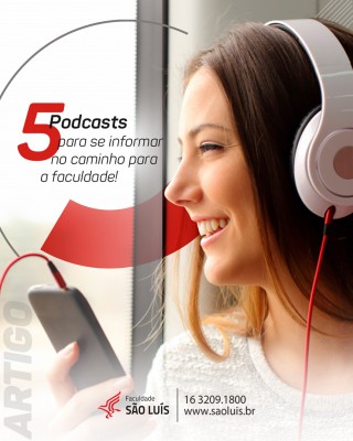 5 podcasts para se informar no caminho para a faculdade!