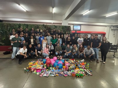 ALUNOS DO CURSO DE AGRONOMIA REALIZAM ARRECAÇÃO DE BRINQUEDOS PARA O DIA DAS CRIANÇAS