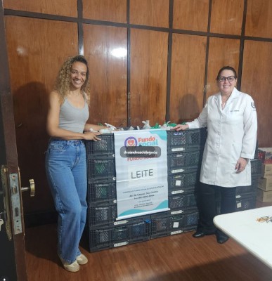CURSO DE PSICOLOGIA REALIZA DOAÇÃO DE LEITE PARA O FUNDO SOCIAL DE SOLIDARIEDADE DE JABOTICABAL