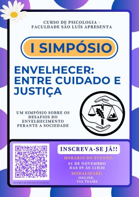 I SIMPÓSIO ENVELHECER: ENTRE CUIDADO E JUSTIÇA