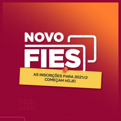 Inscrições do FIES 2021/2