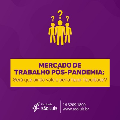 Mercado de trabalho pós-pandemia: será que ainda vale a pena fazer faculdade?