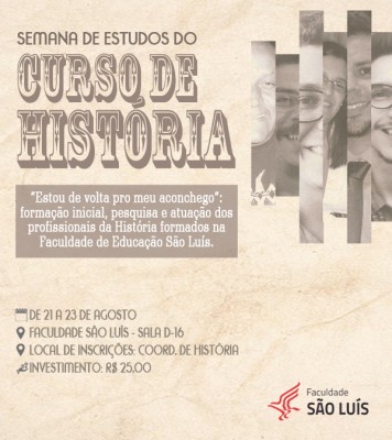 Semana de Estudos do Curso de História 2019