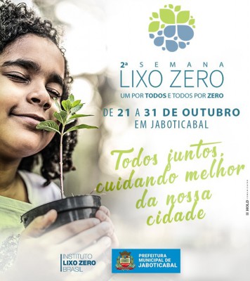 Semana Lixo Zero - de 21 a 31 de outubro de 2019