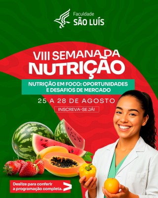 VIII SEMANA DA NUTRIÇÃO